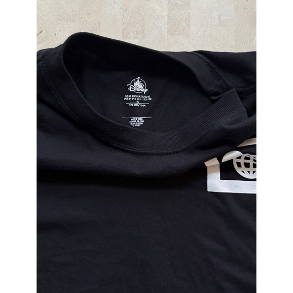 Official Walt Disney World Long Sleeve T Shirt Black w/logo Mickey Sz XL - Picture 4 of 5